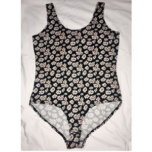 Plus Floral Bodysuit